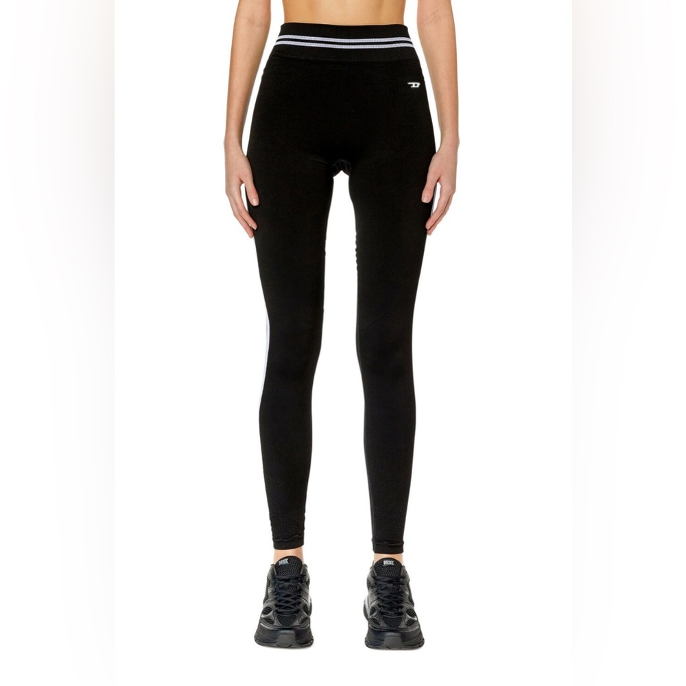 Diesel Ribbed Sports Leggings